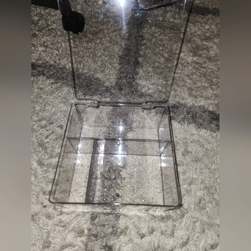 Clear Acrylic Storage Organizer Bin